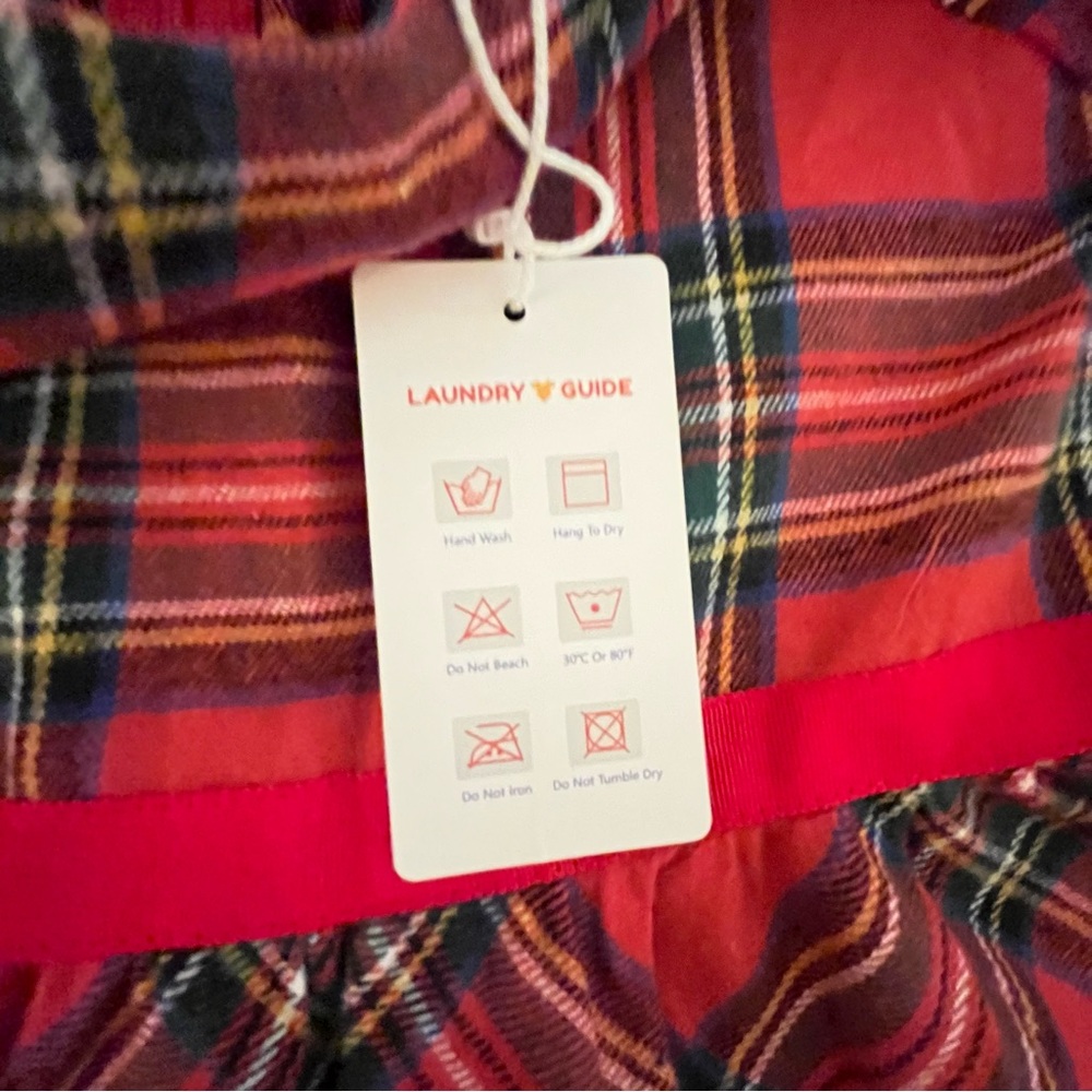 Christmas Plaid A-line Dress - Picture 8 of 9